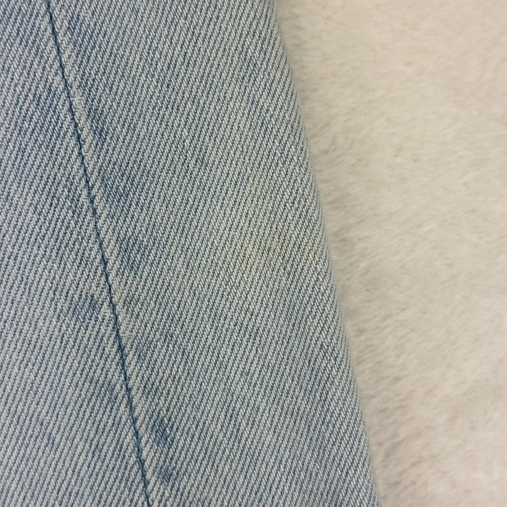 Levi's Jeans Mens 501 Straight W31 L32 Light‎ Wash Denim VTG Button Fly Cotton
